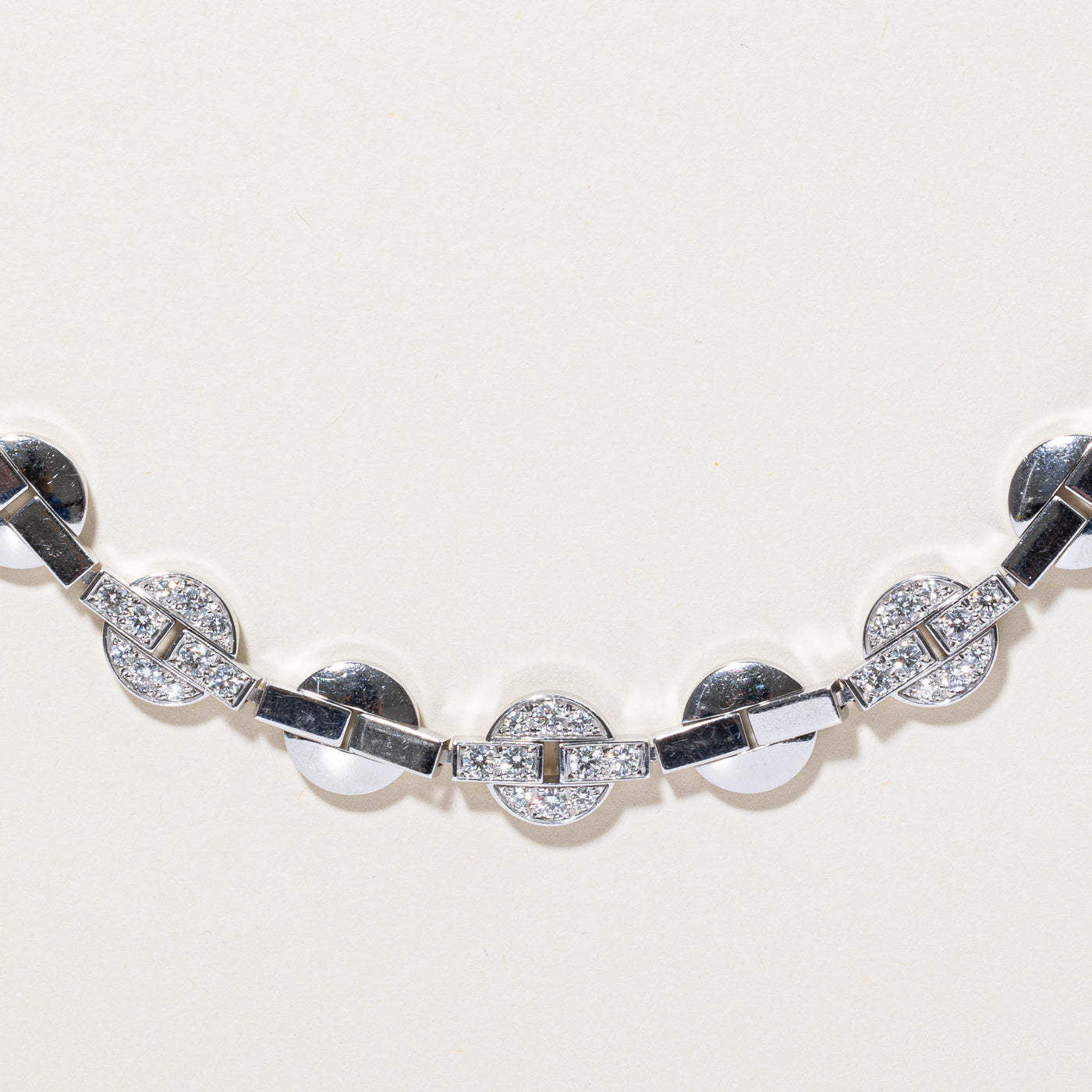 'Cartier' Himalaya Collection Diamond Necklace | 2.30ctw | 16" |