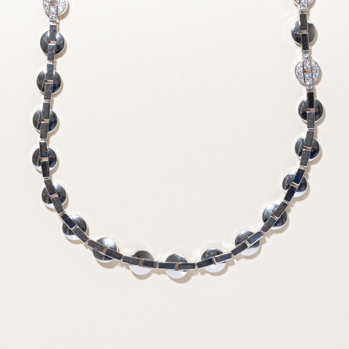 'Cartier' Himalaya Collection Diamond Necklace | 2.30ctw | 16" |