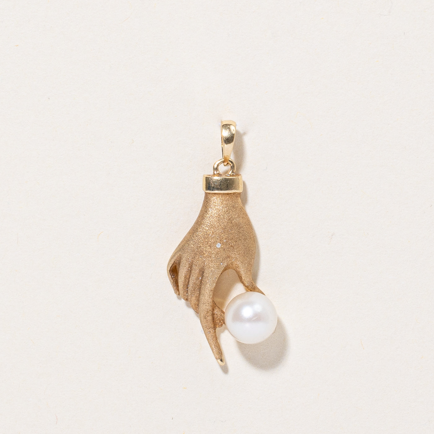 Pearl Hand Charm