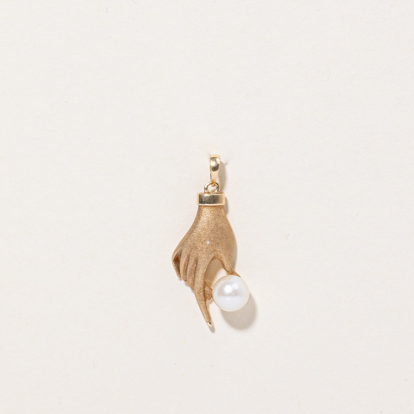 Pearl Hand Charm