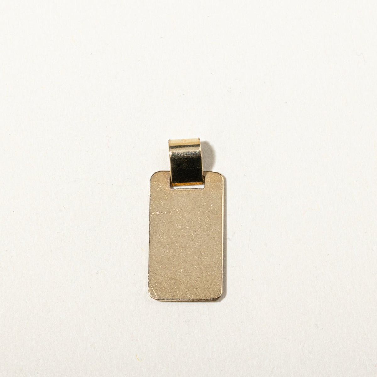 10k Yellow Gold Diamond-Cut Crab Pendant