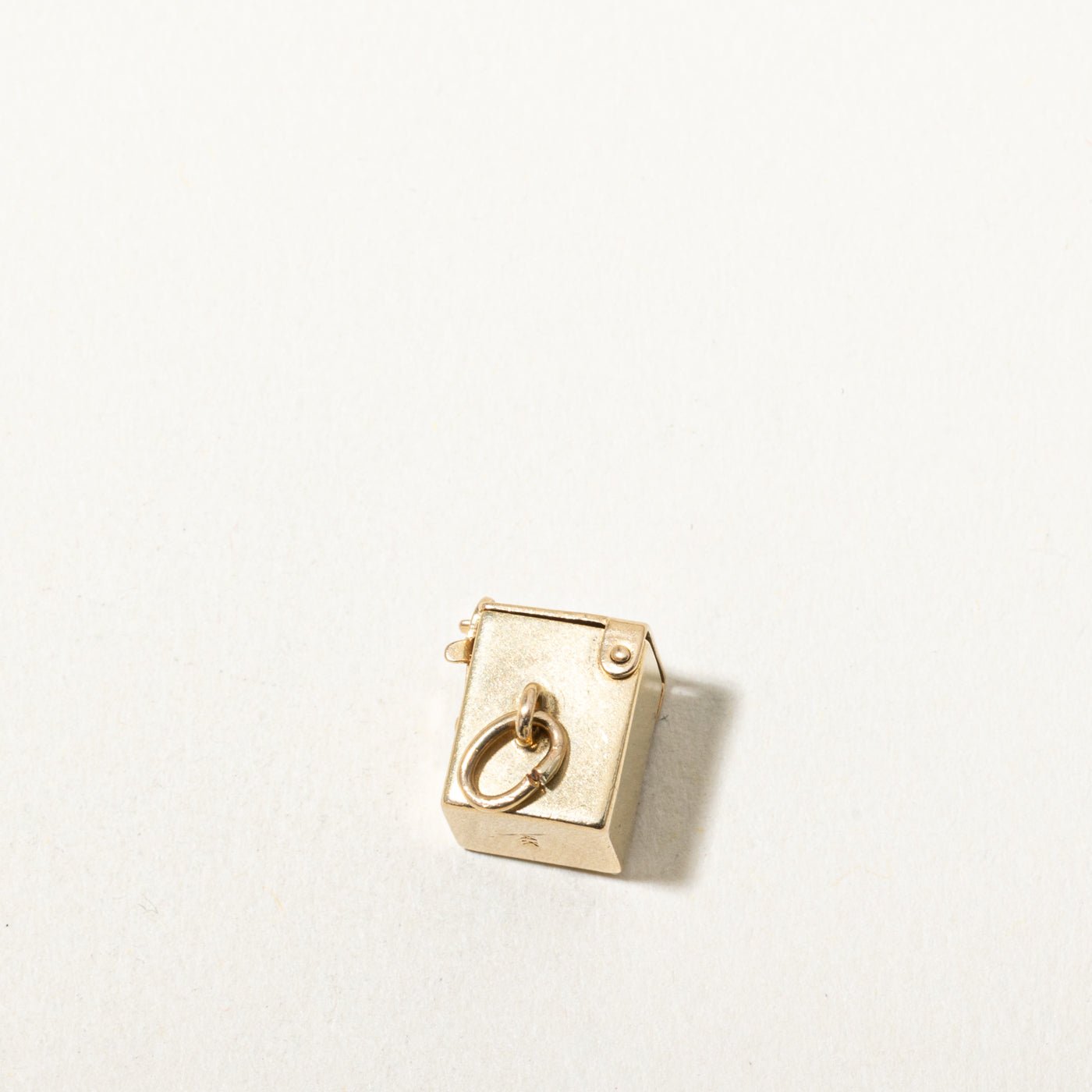 14k Yellow Gold Kinetic Jack in the Box Charm