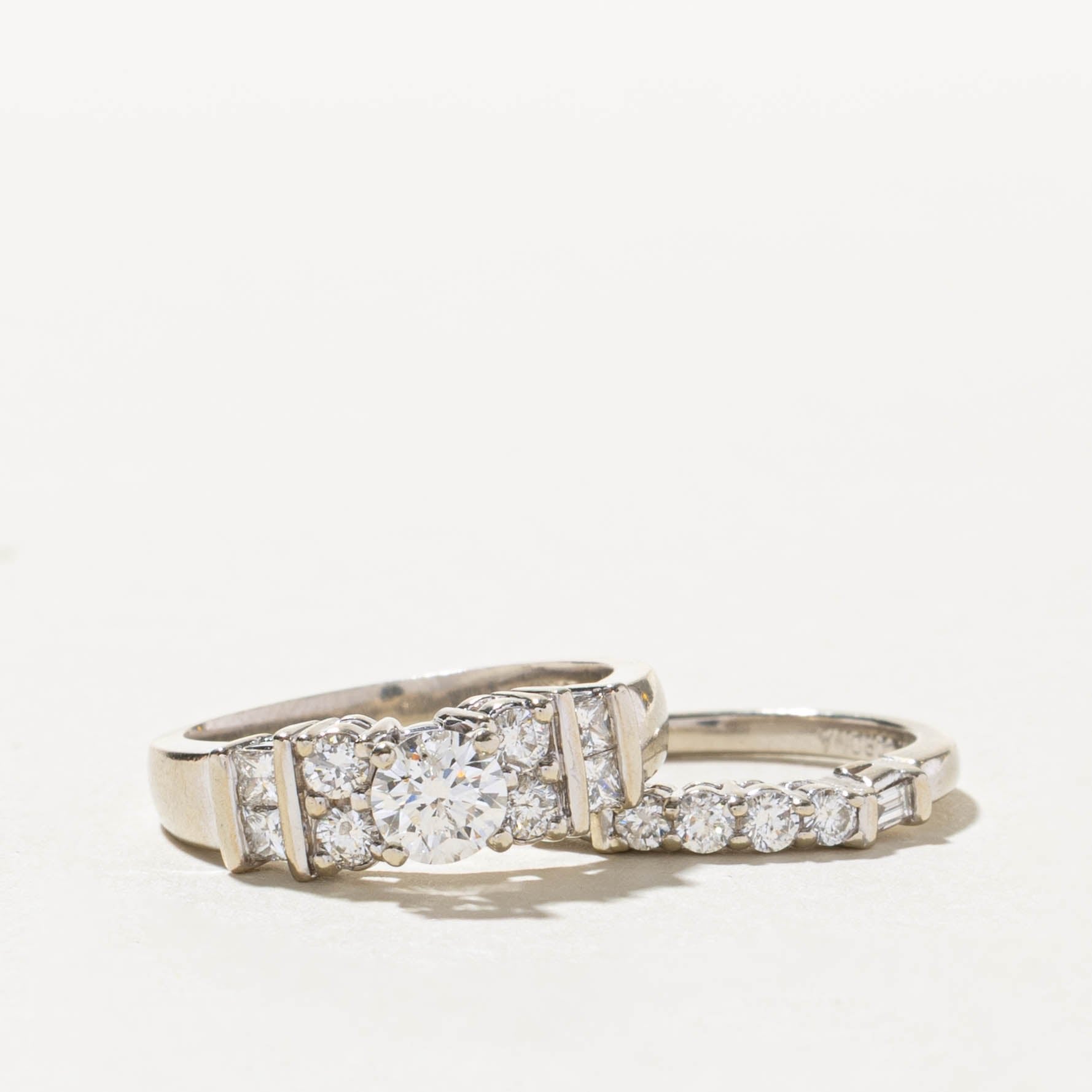 14k Multi Row Diamond Chunky Ring | 1.18ctw | 4.90mm | SZ 6.5