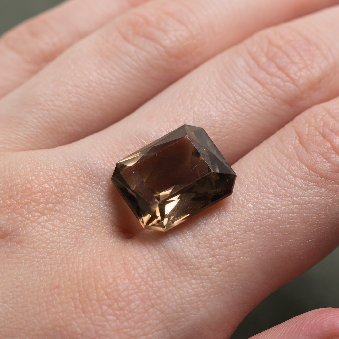 Loose Scissor Cut Smoky Quartz | 14.38ct
