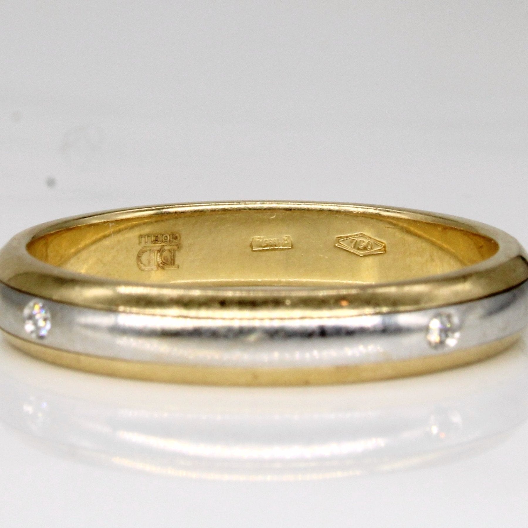 'DD Cioielli' Diamond Spinning Ring | 0.04ctw | SZ 10.75 | - 100 Ways