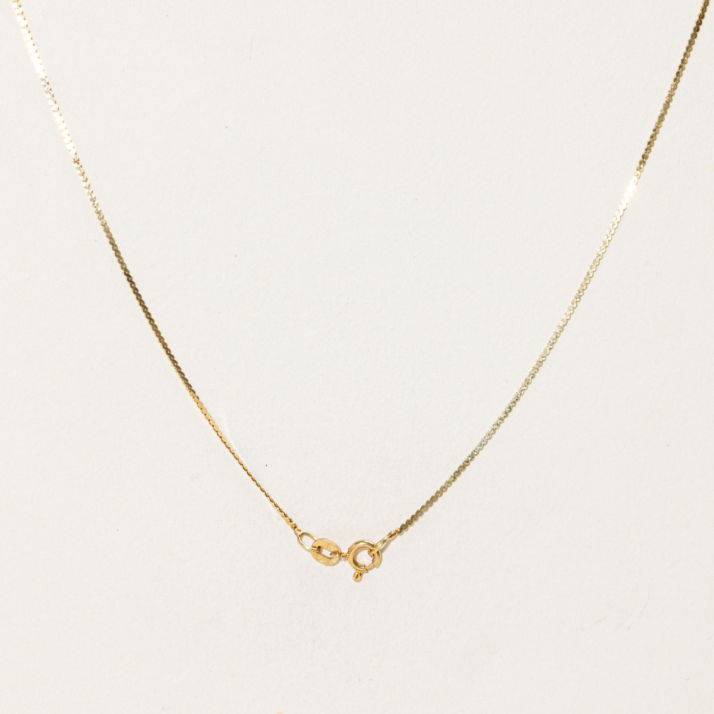 'Balestra' Accent Diamond Twisted Bar Pendant Necklace | 16"