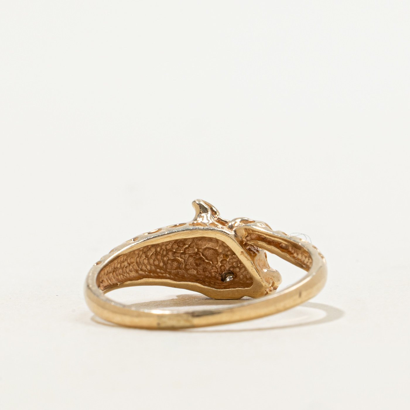 10K Ring with Diamond Accents