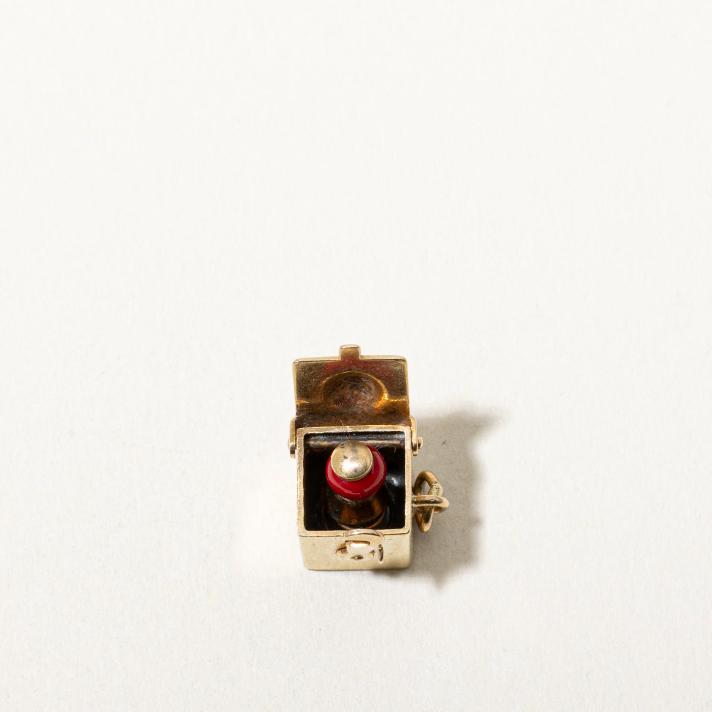14k Yellow Gold Kinetic Jack in the Box Charm