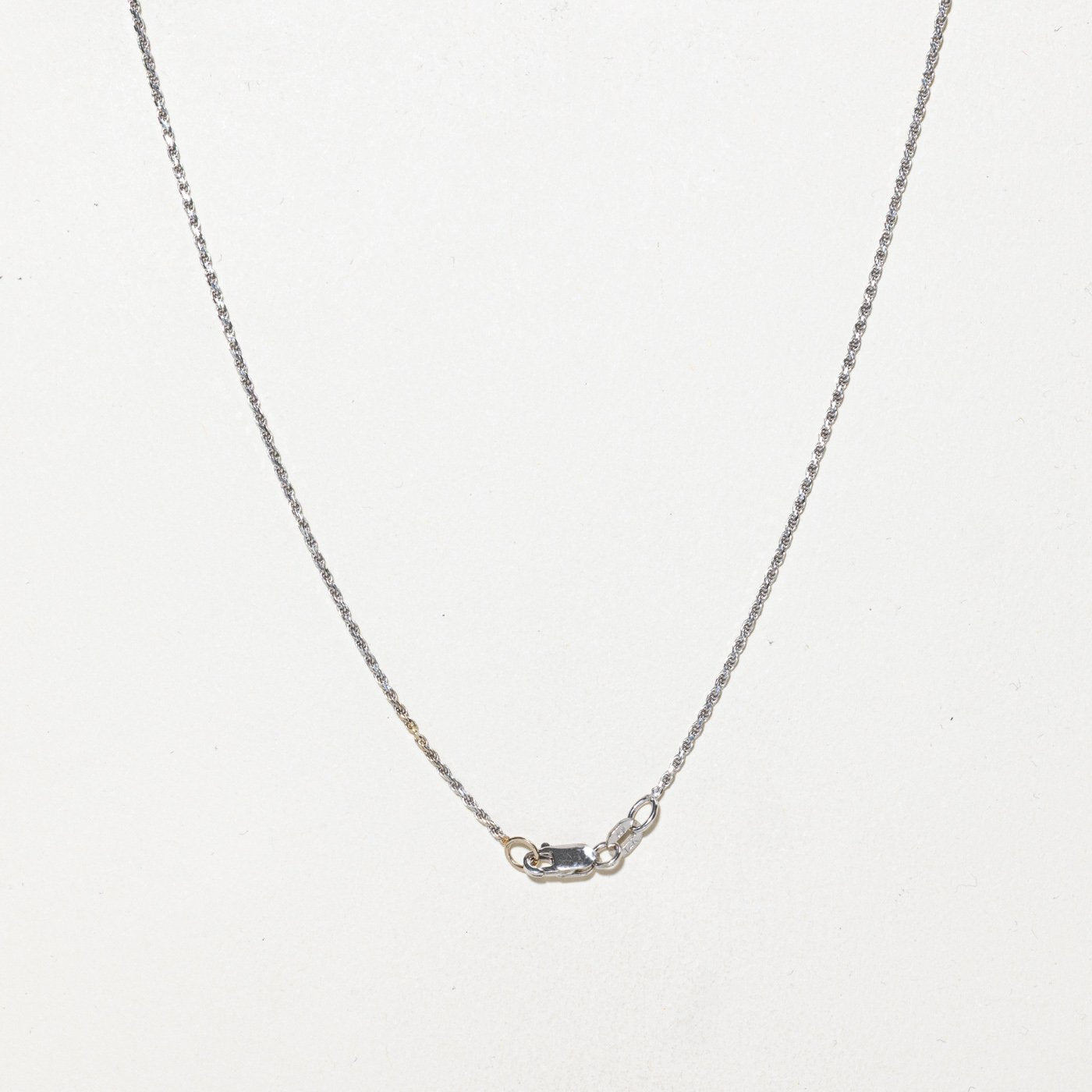 14K Necklace with Diamond Accents