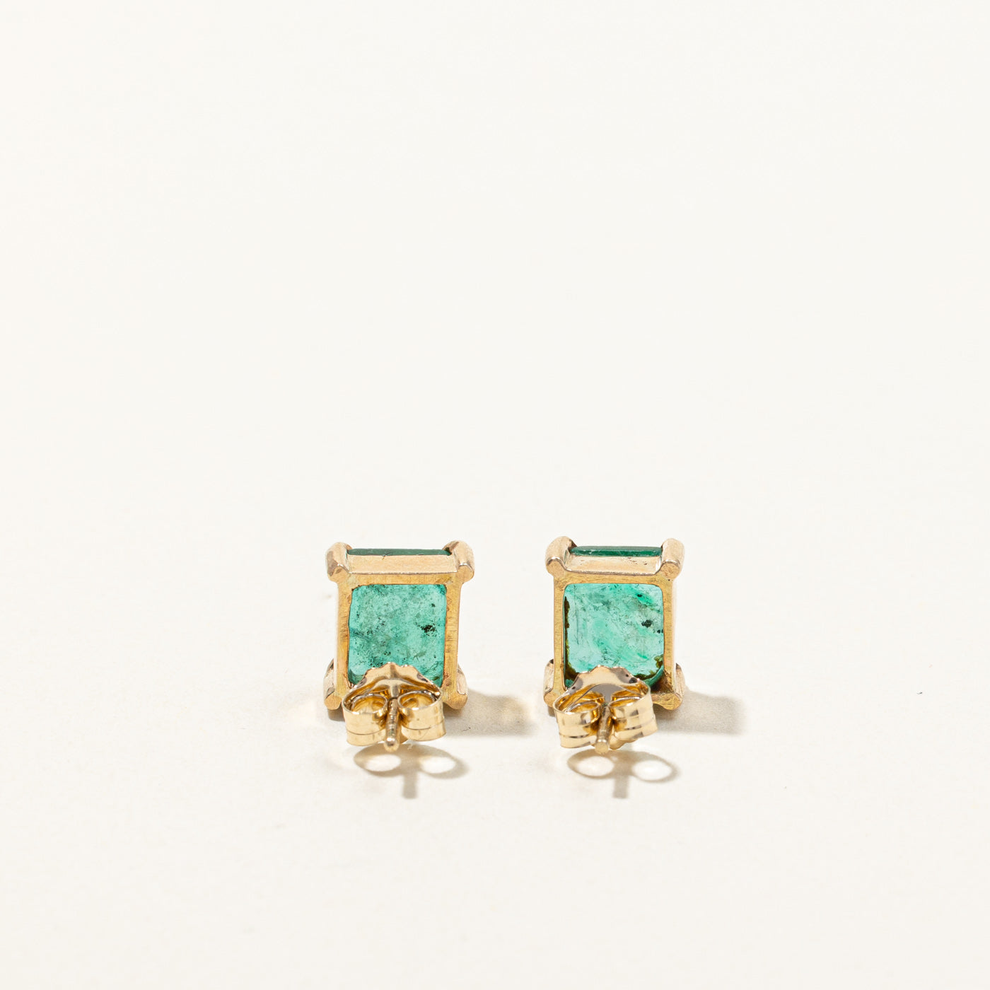 Emerald Stud Earrings | 1.60ctw |
