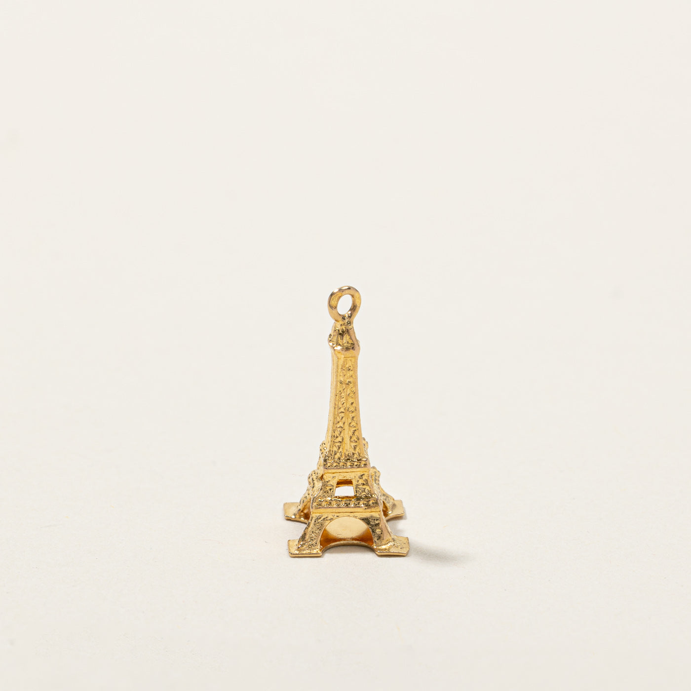 18k Eiffel Tower Gold Charm