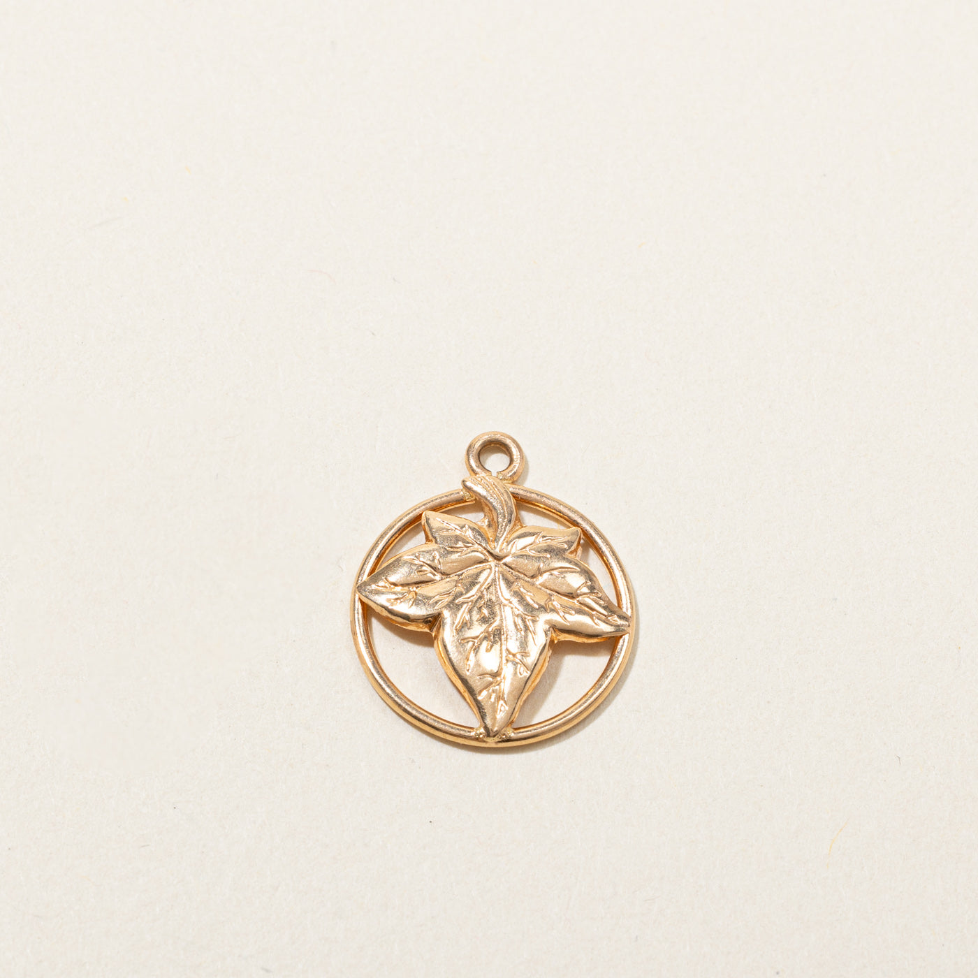 18k Maple Leaf Charm
