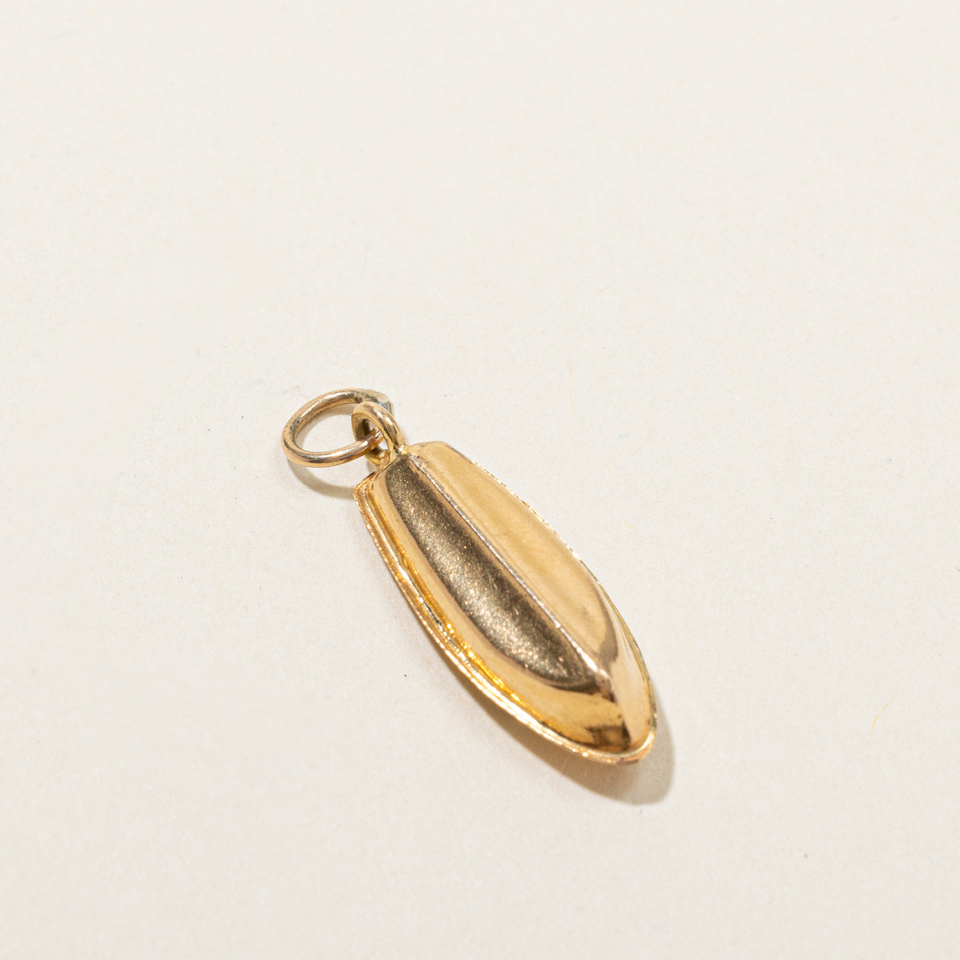 18k Gold Boat Charm