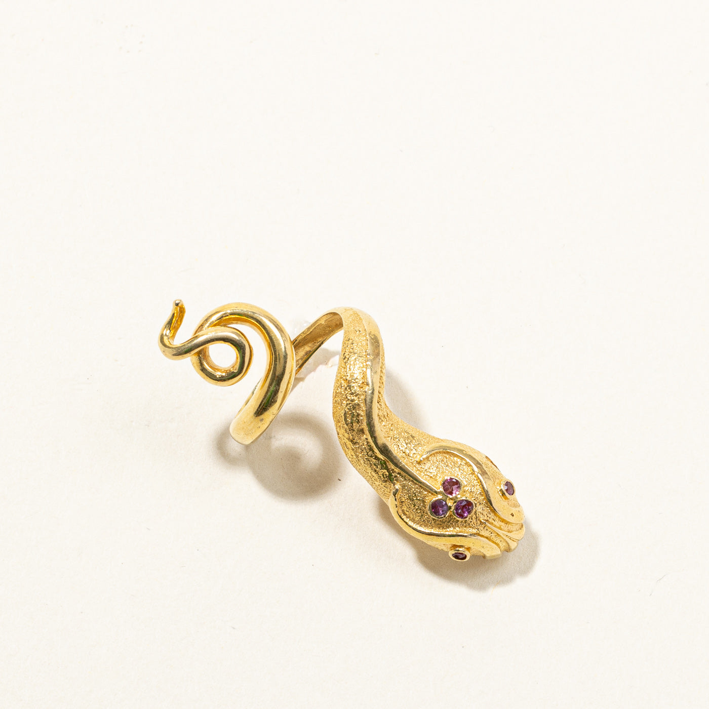 Wrap Snake Ruby Ring | 0.10ctw | SZ 4.75 |