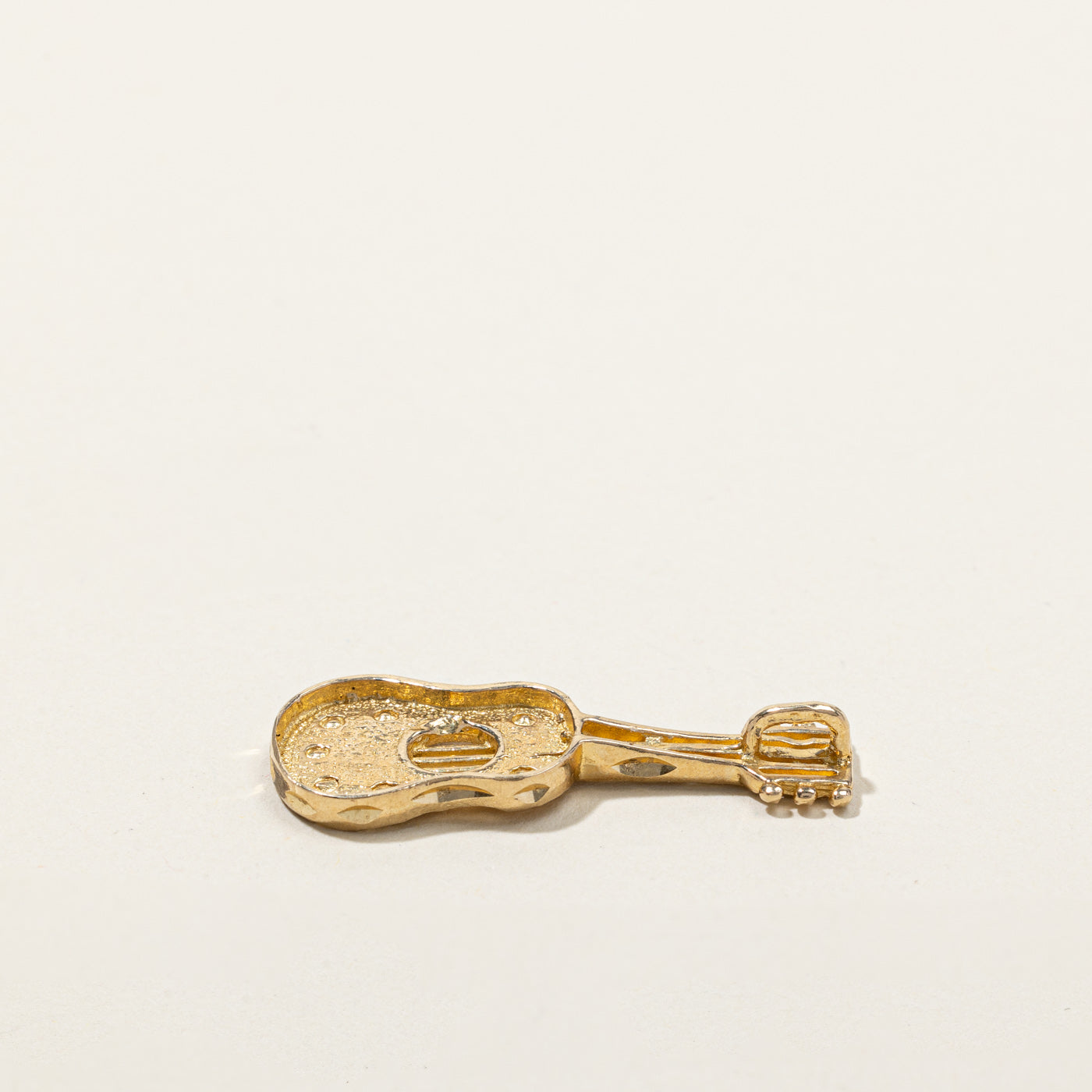 14k Gold Guitar Charm