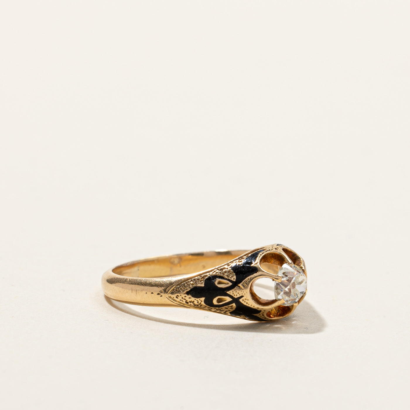 Antique Diamond Ring | 0.36ct | SZ 7.5 |