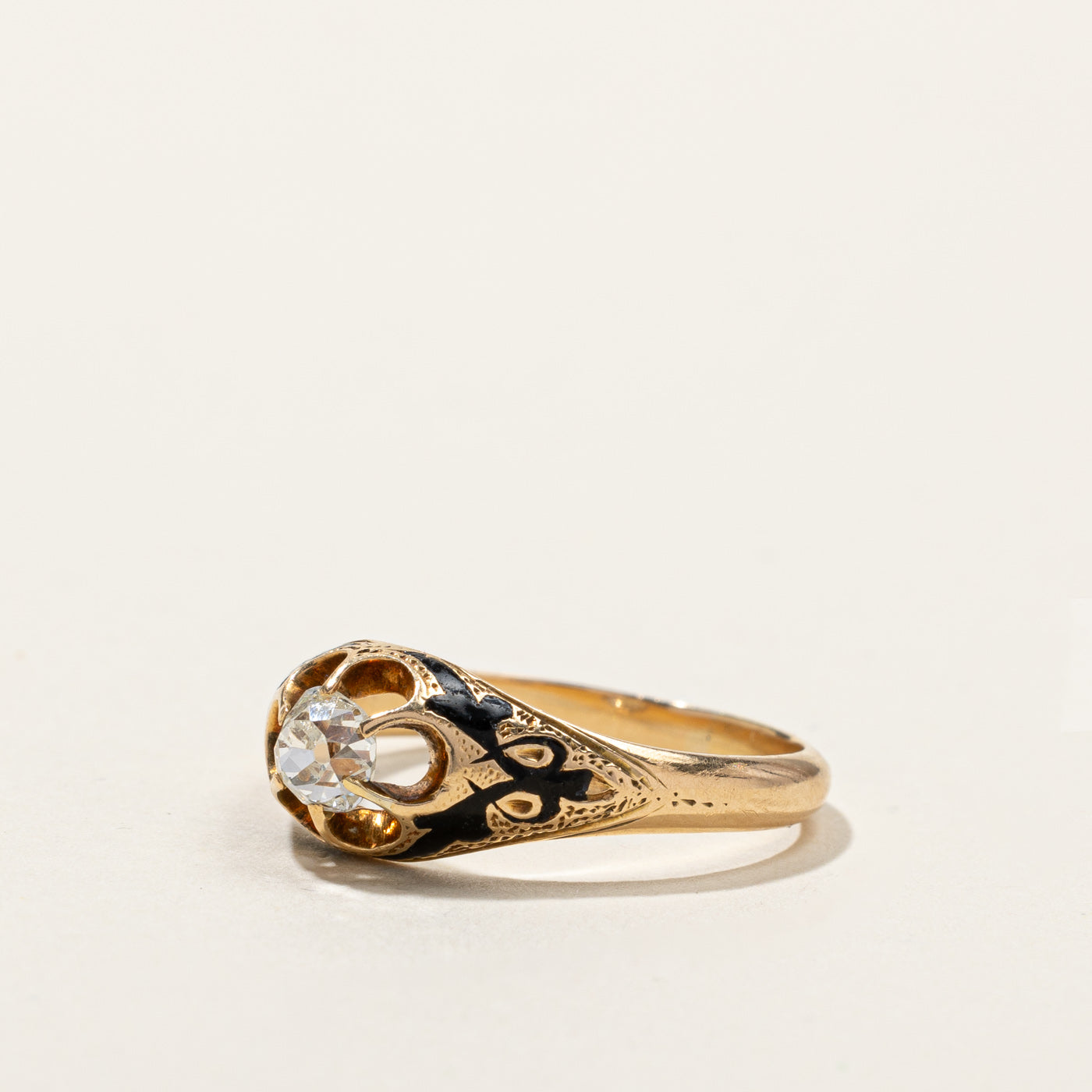 Antique Diamond Ring | 0.36ct | SZ 7.5 |