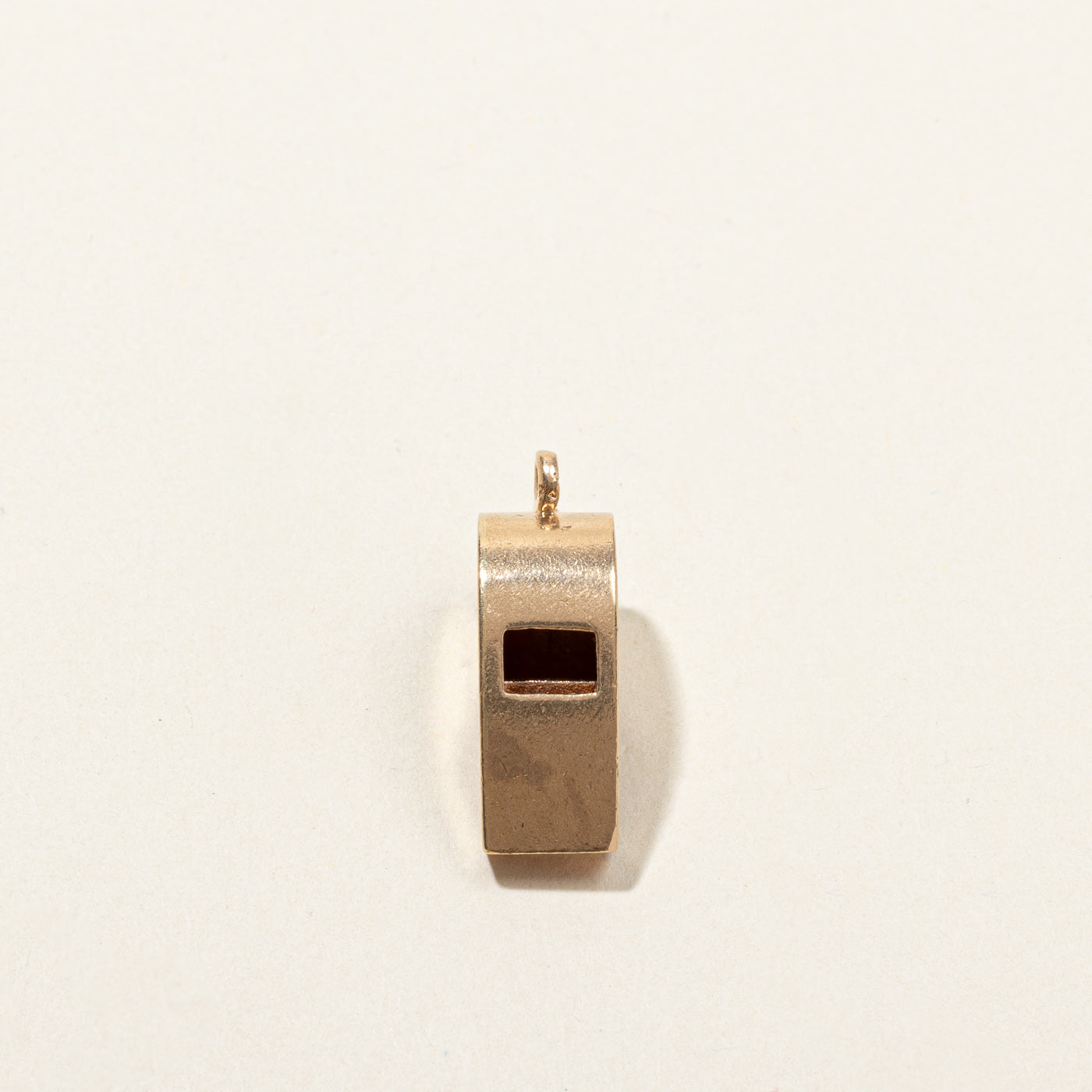 14k Gold Whistle Charm