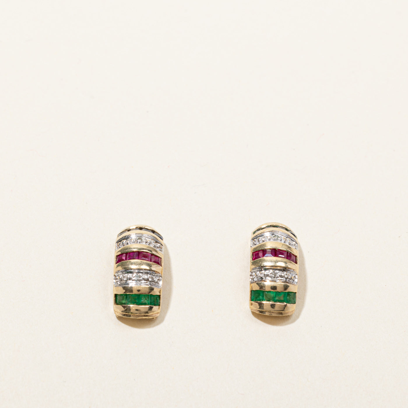 Multi Gemstone Earrings | 0.37ctw |