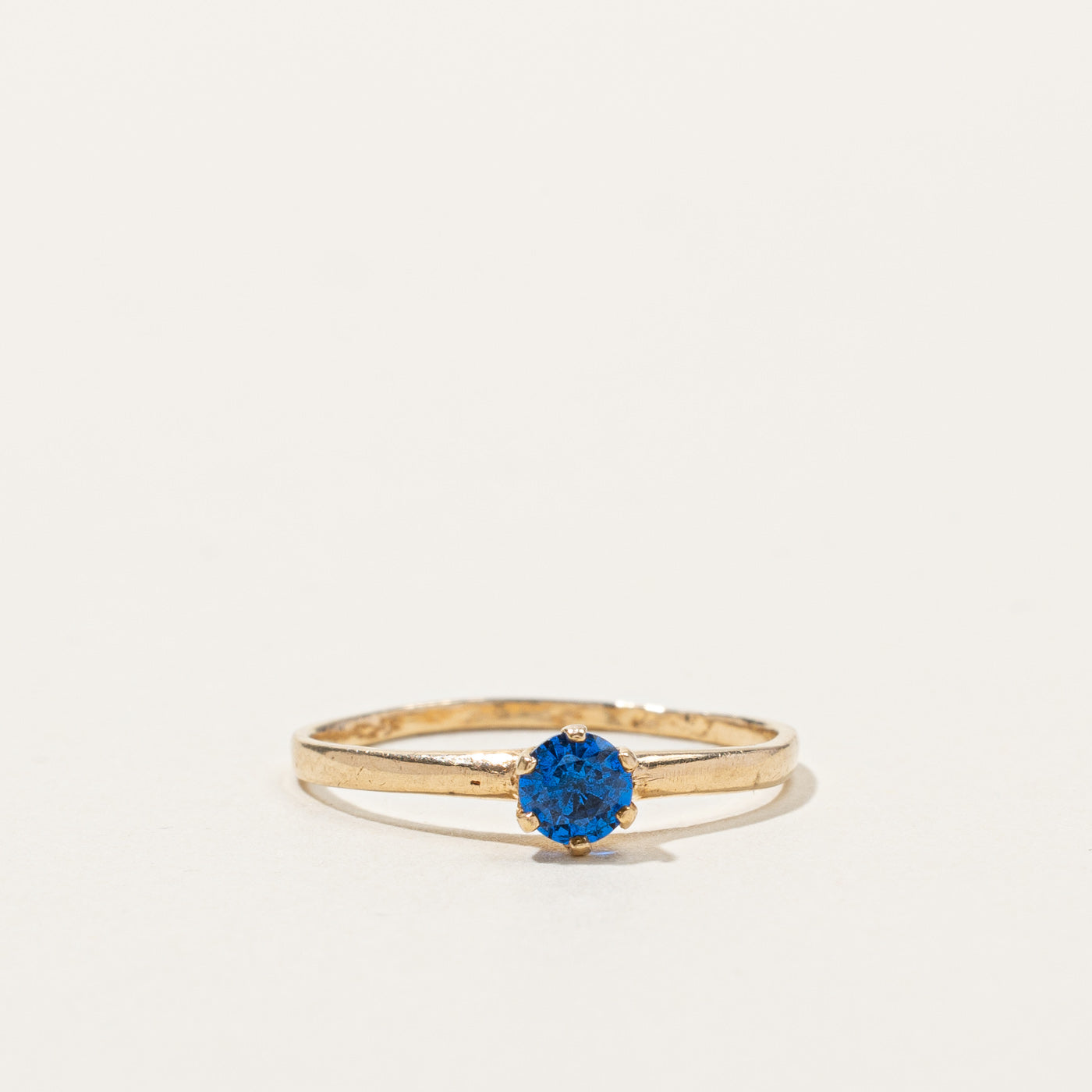 Synthetic Spinel Ring | 0.12ct | SZ 6.25 |