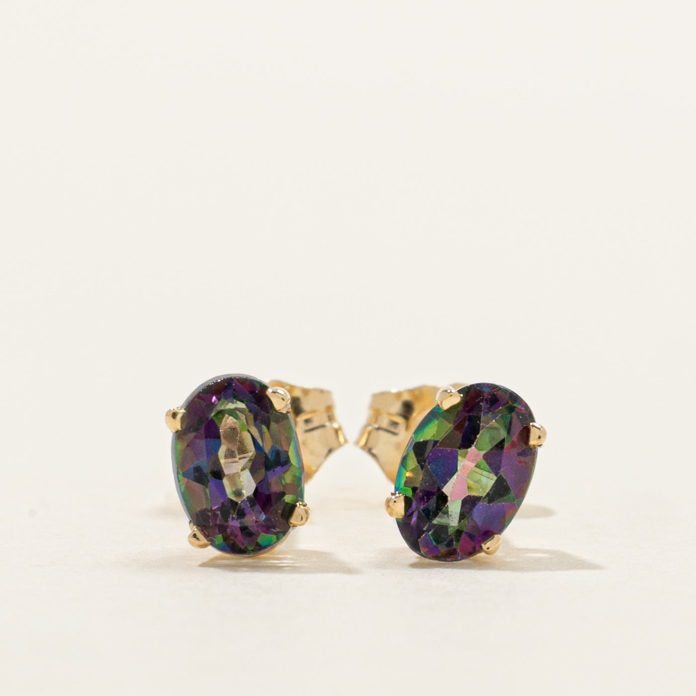 Boucles d'oreilles en or 14 carats BES-838