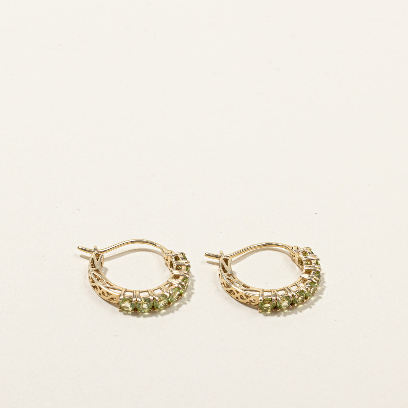 Peridot Huggie Earrings | 1.25ctw |