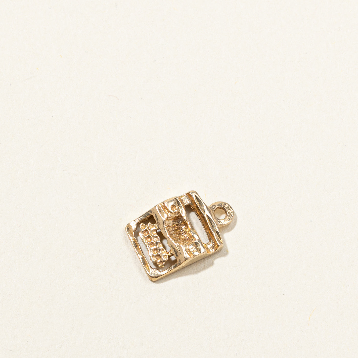 10k Gold Typewriter Charm