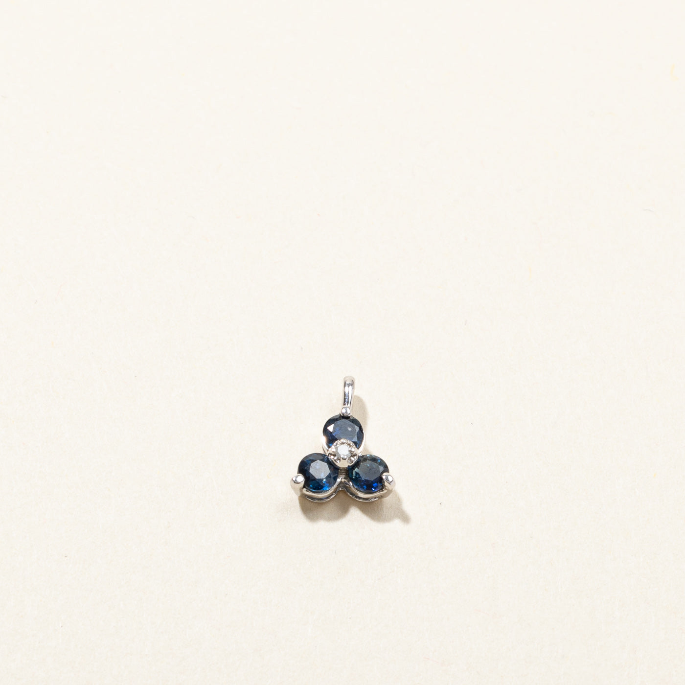 Sapphire & Diamond Pendant | 0.25ctw | 0.05ct |