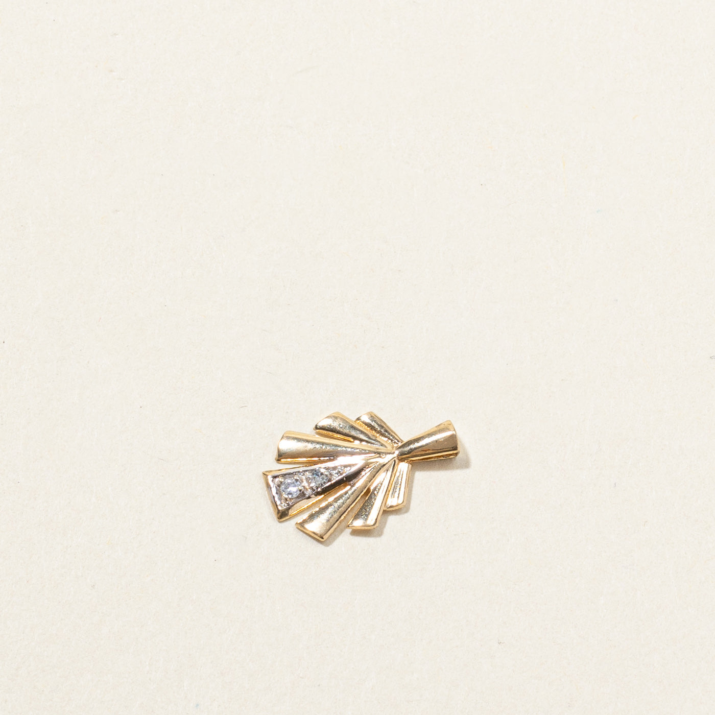 10k Diamond Charm