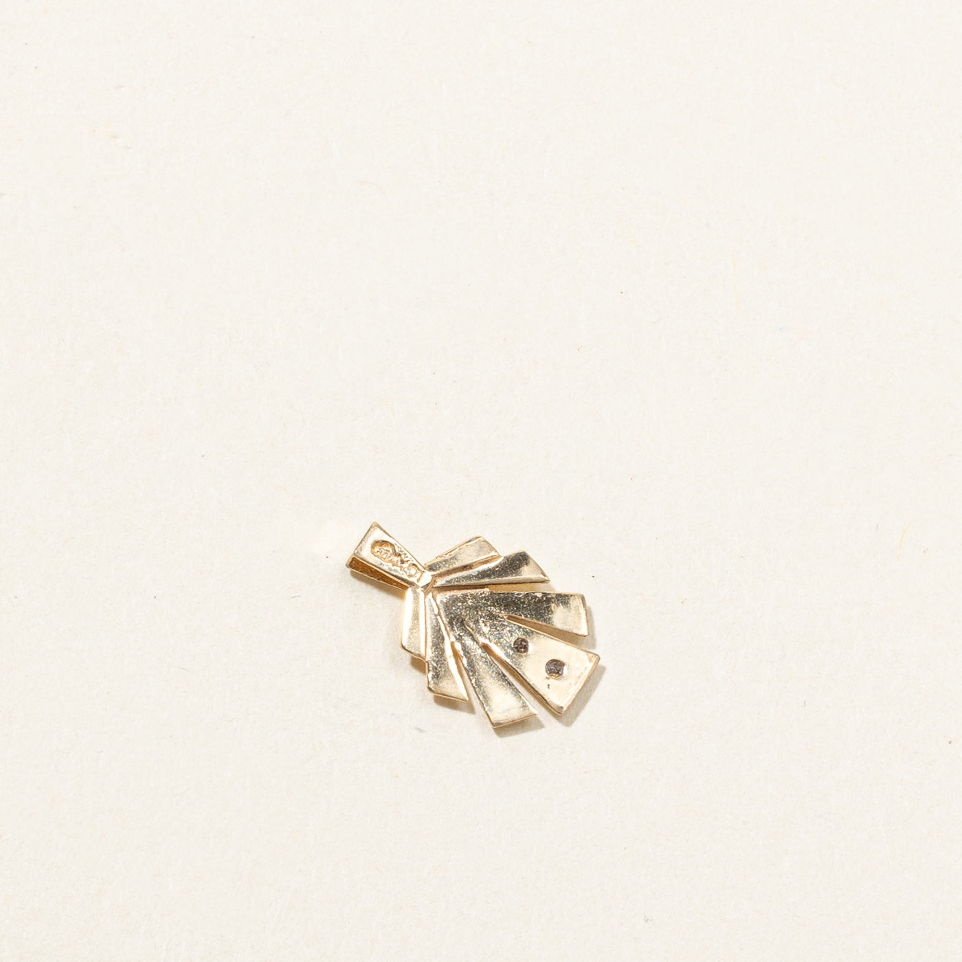 10k Diamond Charm