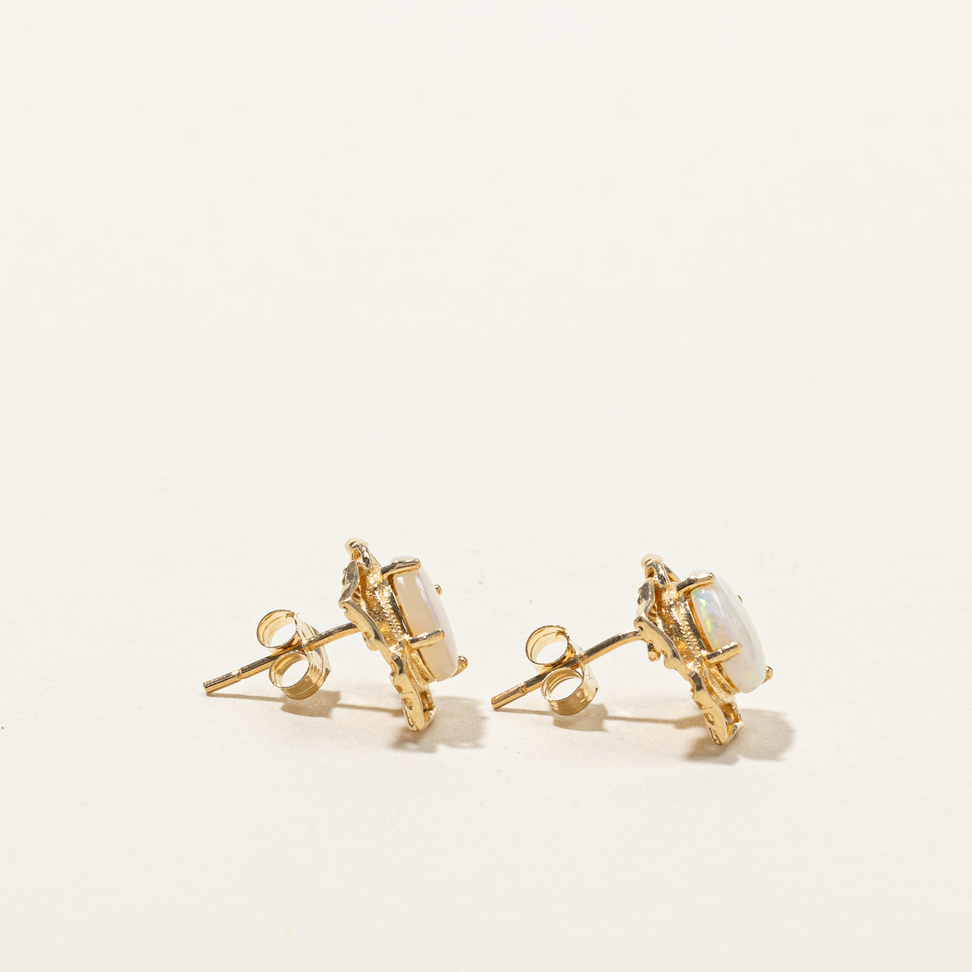 Opal Stud Earrings | 1.20ctw |