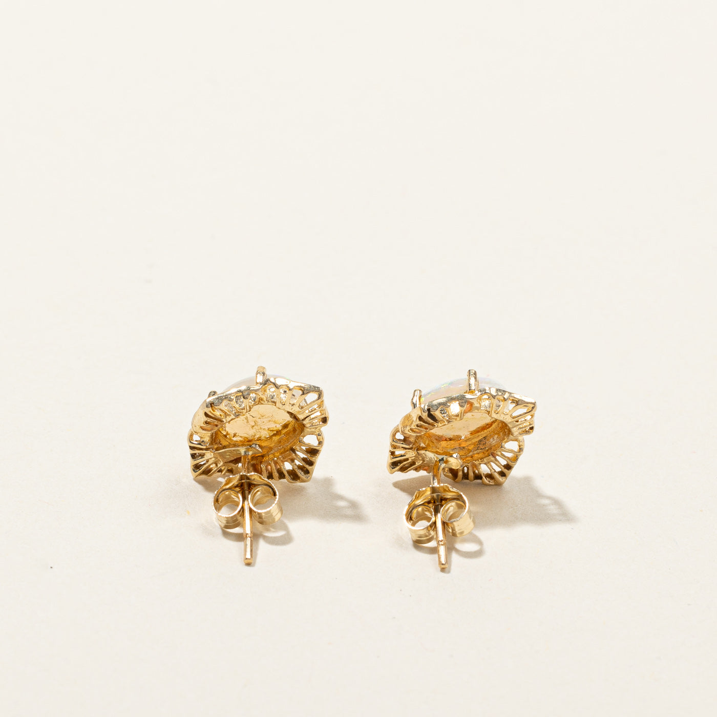 Opal Stud Earrings | 1.20ctw |
