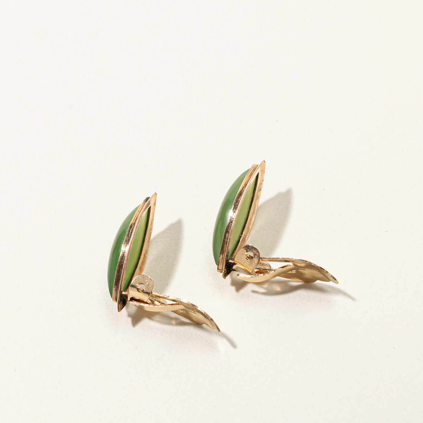 Jade Clip On Earrings | 8.00ctw |