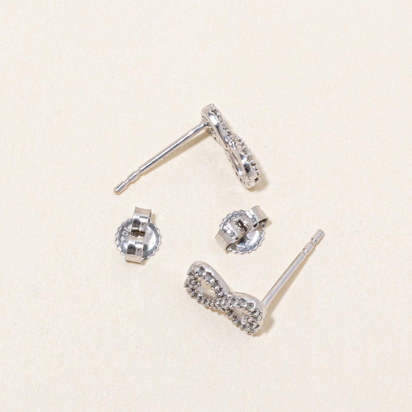 Diamond Heart Earrings | 0.12ctw |