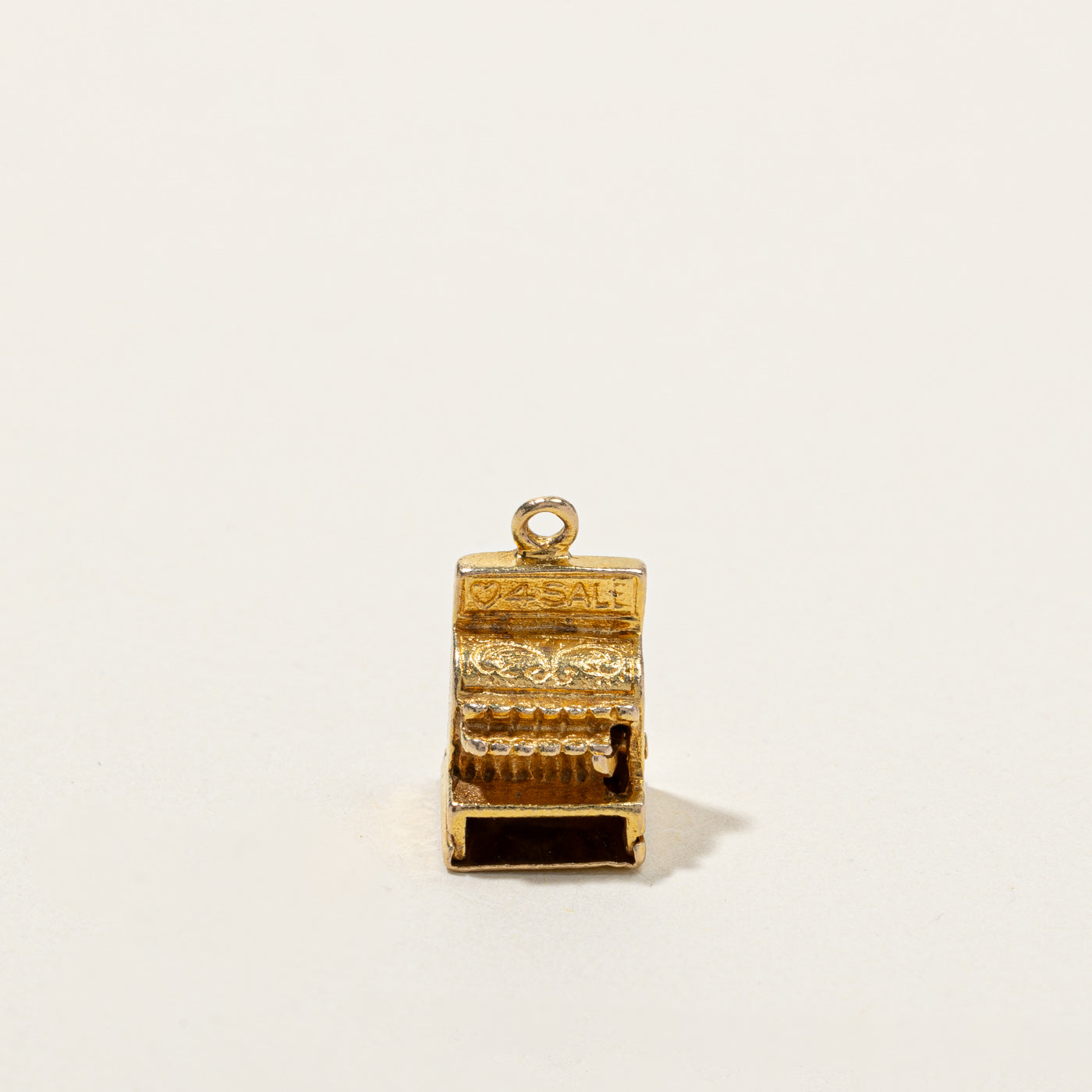 1956 London 9k Gold Vintage Register Charm