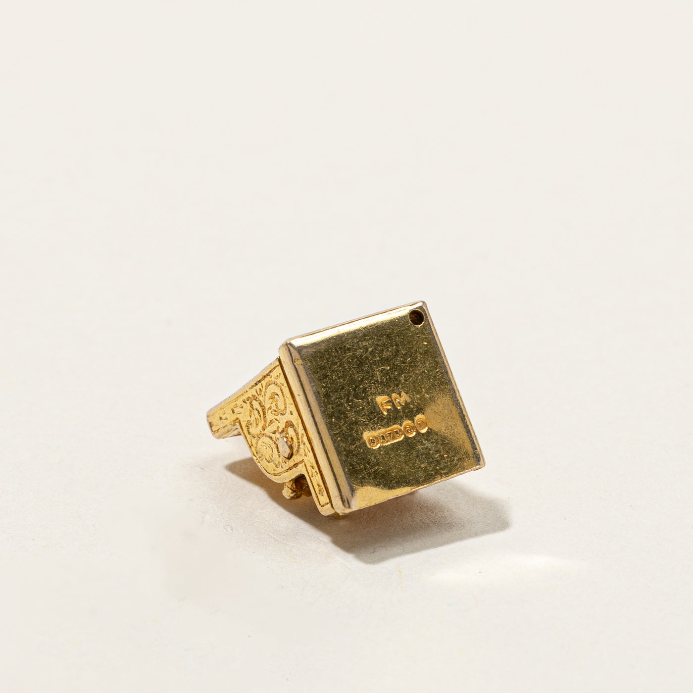 1956 London 9k Gold Vintage Register Charm
