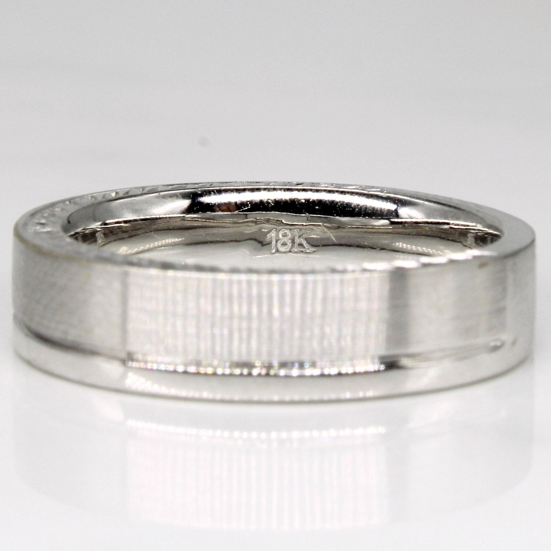 'Effy' 18k White Gold Band | SZ 8.5 | - 100 Ways