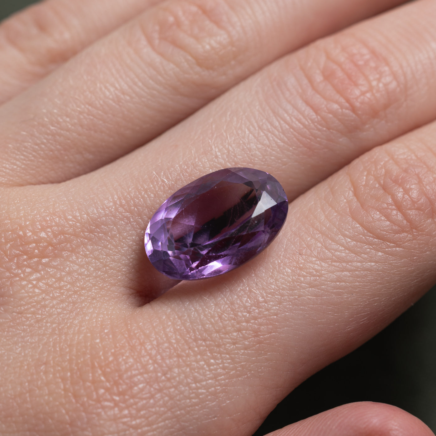 Loose Oval Cut Amethyst | 13.35ct