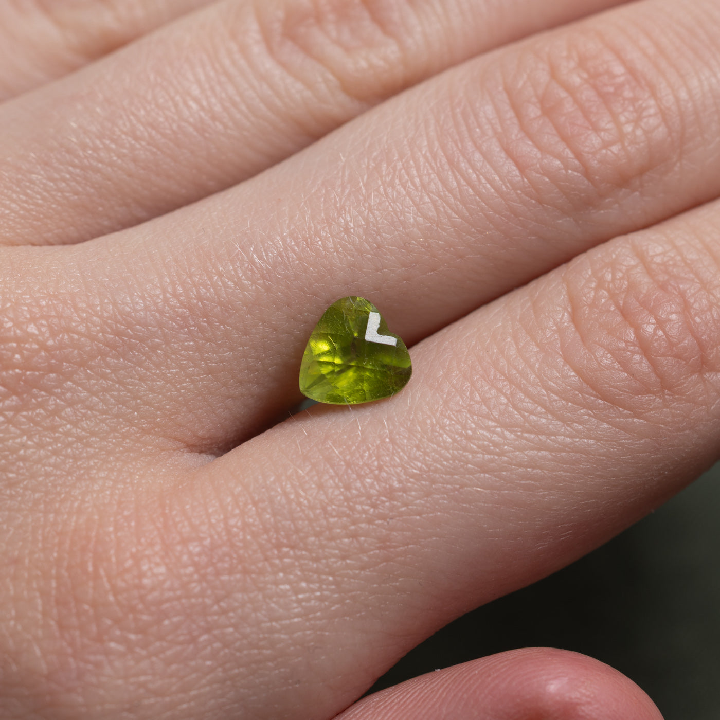 Loose Heart Cut Peridot | 1.90ct