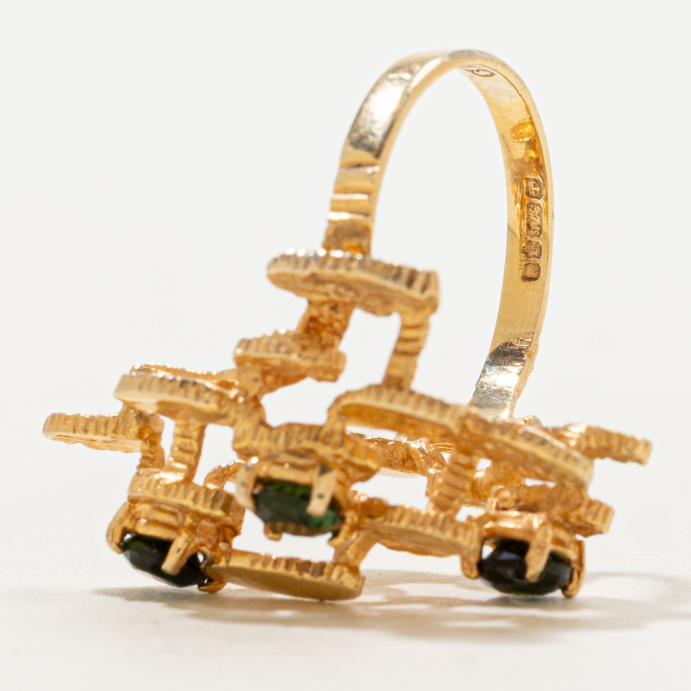 9K Ring with Tourmaline