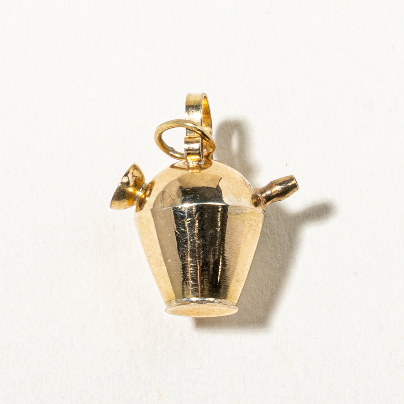 18k Yellow Gold Cocktail Shaker Charm