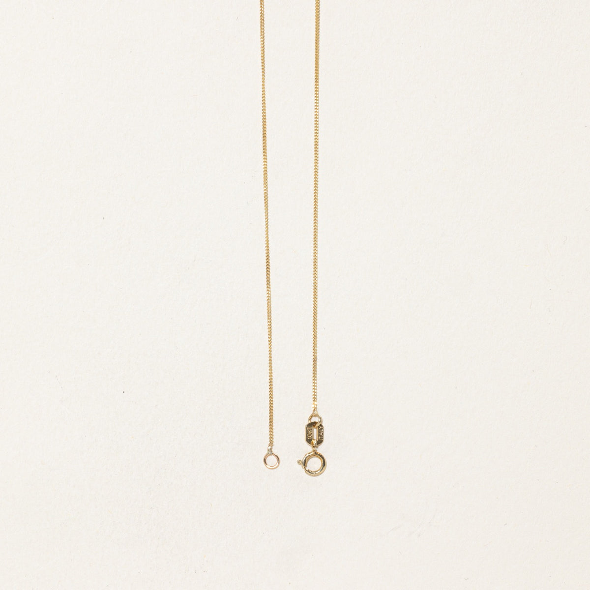 10k Diamond Nuggety Organic Pendant Necklace | 14"