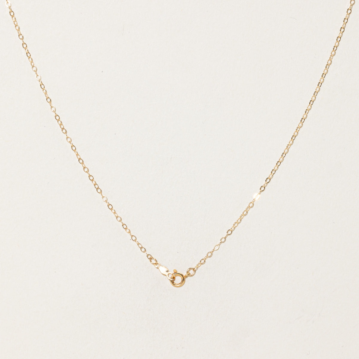 14k Two Tone Diamond Satellite Butterfly Pendant Necklace | 15"