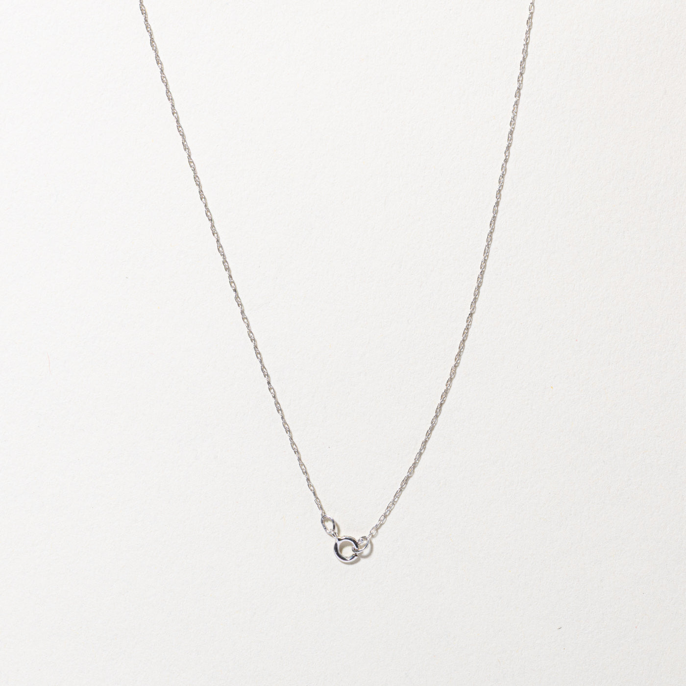 Blue Topaz & Diamond Pendant Necklace | 0.65ct, 0.01ct | 18"