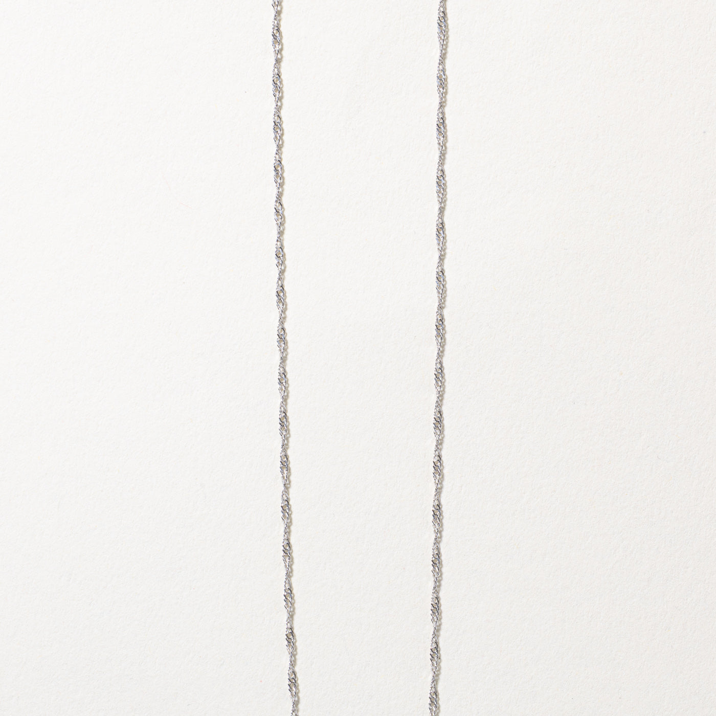 Aquamarine & Diamond Teardrop Swirl Pendant Necklace | 18"