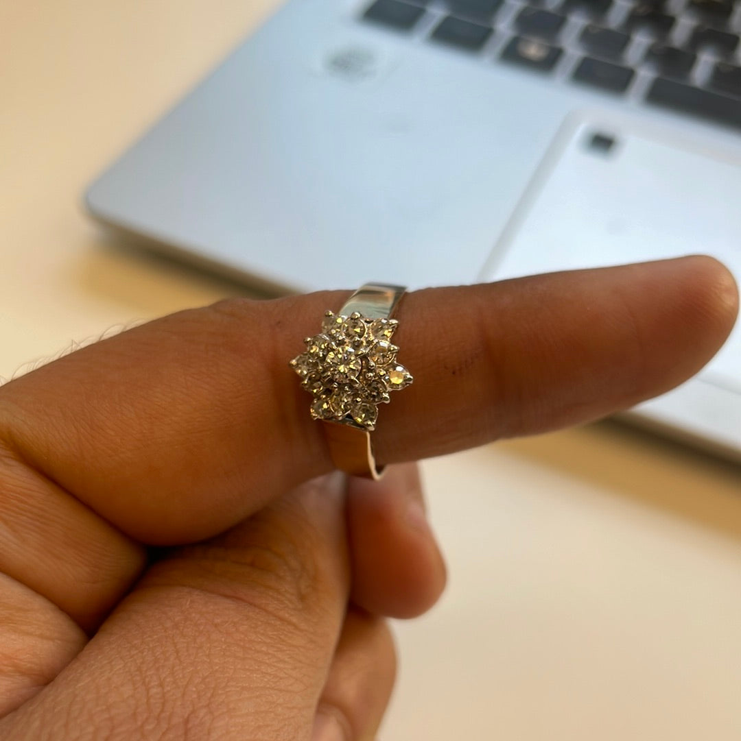 Diamond Cluster Ring | 0.48ctw | SZ 9 |