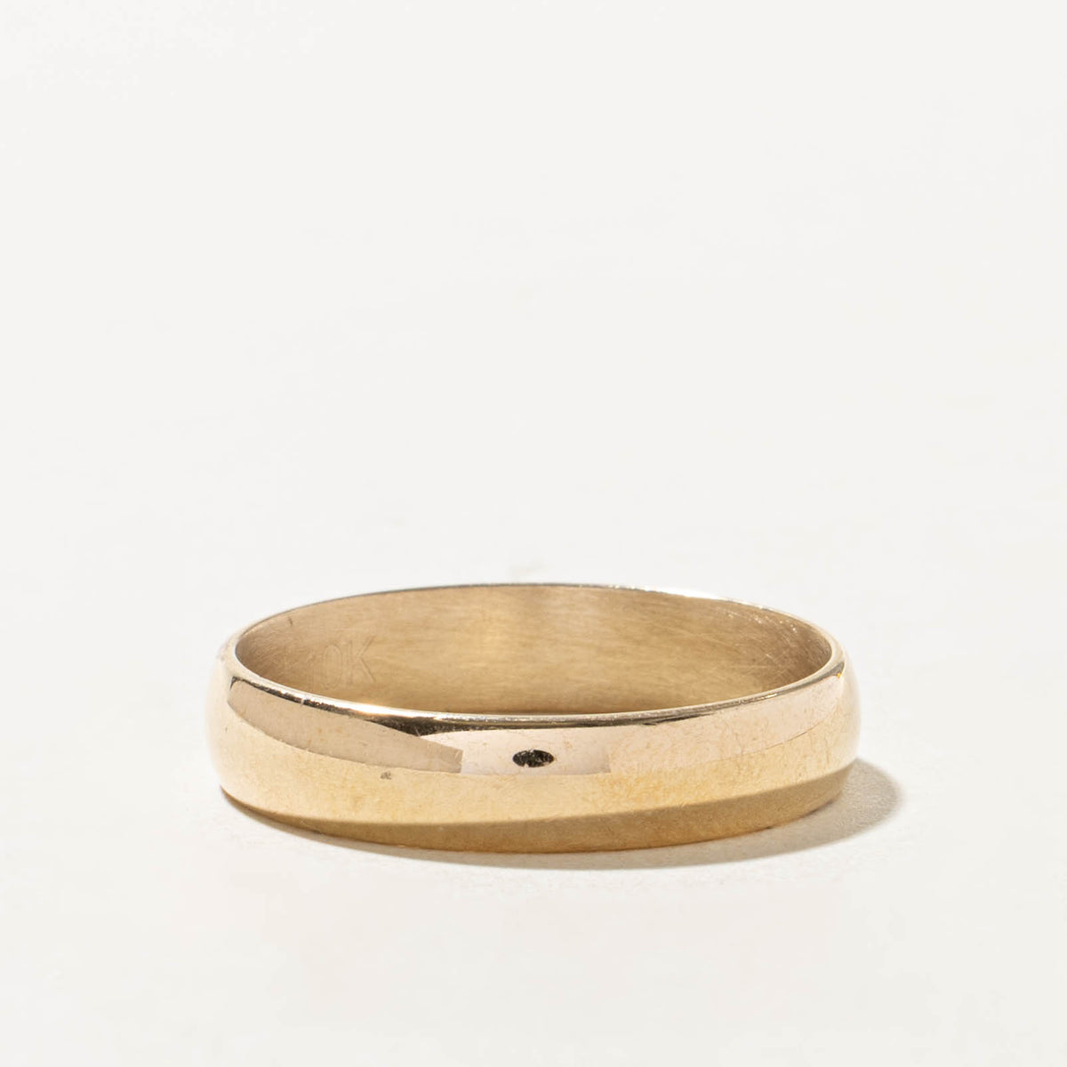 10k Yellow Gold Plain Band | 5.00mm | SZ 12