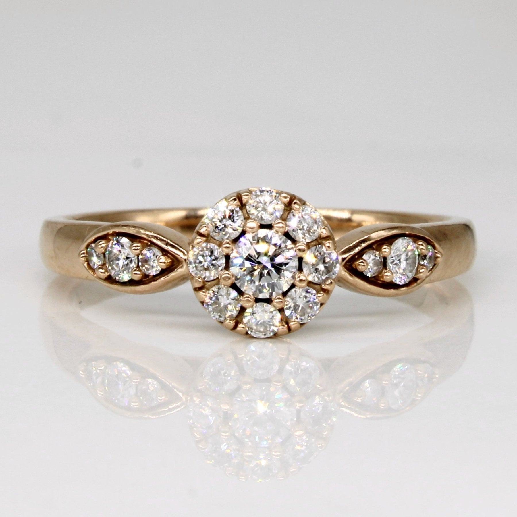 'Michael Hill' Diamond Cluster Ring | 0.33ctw | SZ 7.25 | - 100 Ways