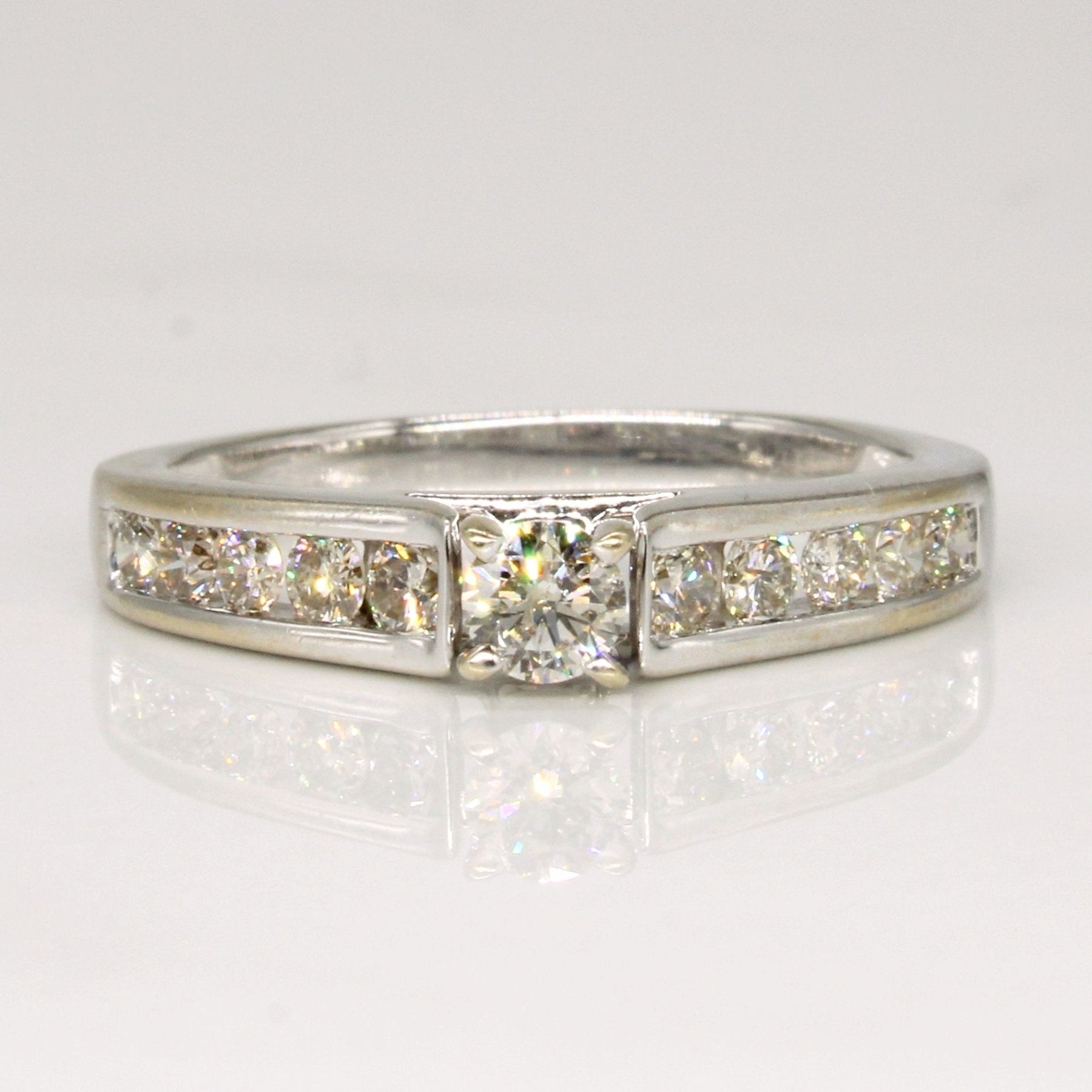 'Michael Hill' Diamond Engagement Ring | 0.57ctw | SZ 7.25 | - 100 Ways