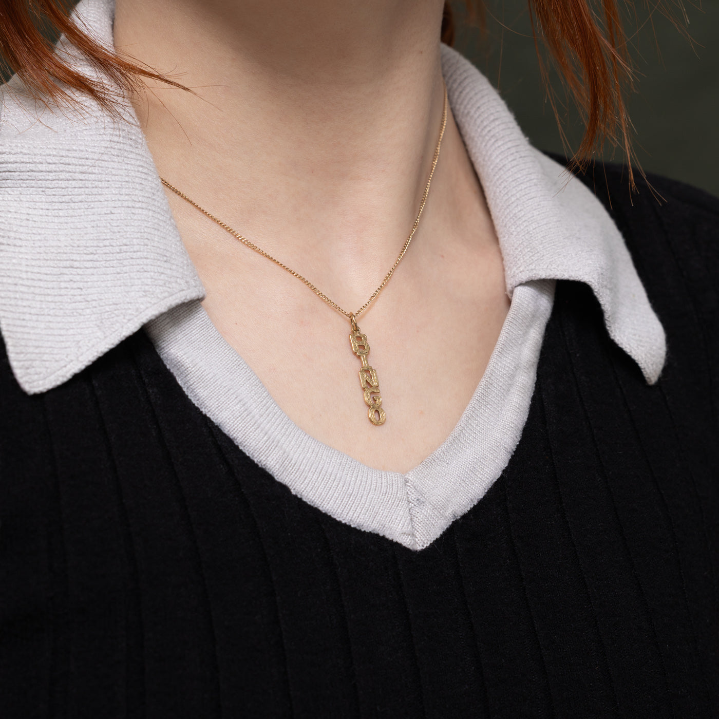 10k Yellow Gold "Bingo" Charm